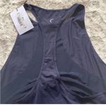 Zyia BNWT  Active Navy Blue Double Racer Tank XL Photo 5