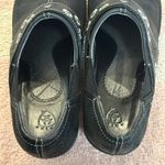 Ariat  Black Westlake Leather Clogs Floral Embossed Boho Western Comfort Shoes Photo 3