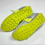 Saucony Womens Athletic Neon Jazz Triple Gray Citron Reflective Sneakers Sz 7.5 Photo 4