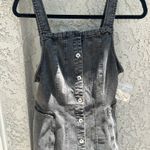 Free People gimme more denim mini dress Photo 6