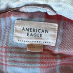 American Eagle  Outfitters Oversized Plaid Polo Shirt Photo 8