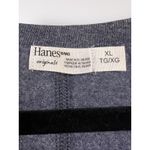 Hanes  Blue Long Sleeve XL Comfort Stretch Soft‎ Casual Layers Winter Fall Cozy Photo 3
