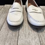 Vionic  Women 7 Wise Waverly White‎ Leather Tumbled Penny Loafers Flats Shoes Photo 2