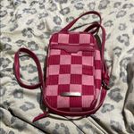 No Boundaries  Pink Checkered Crossbody Bag Photo 3