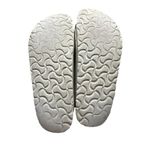 Birkenstock Arizona Soft Footbed Women Sz 37 Leather Metallic Silver Sandals 125 Photo 8