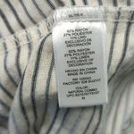 Derek Lam Derek Lam for Design Nation T-Shirt Striped Woman's Medium Tan Gray Loose Fit Photo 9