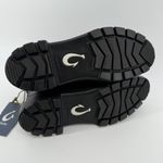 OluKai Hehi Waterproof Leather Chelsea Boots Black Blue Women 10 Slip On NWOB Photo 7