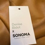 Sonoma  Denise Bidot faux leather straight leg pants in tobacco size 2X Photo 7