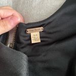 Free People Black Vegan Faux Leather Mini Dress Photo 2