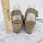Clarks  Artisan Aisley Orchid Suede‎ Leather Wedge Platform Sandals 9M Boho Indie Photo 3