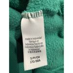 Victoria's Secret  Teal Green Cropped Hoodie Sweatshirt Jogger Pants Set S P CH Photo 4