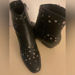 Frye and Co Black Studded Sinclair Ankle Boots size 8 Photo 1