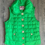 Juicy Couture  Y2K Vintage 90’s Luxury Puffer Vest- Green Photo 0
