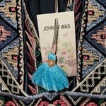 Johnny Was Nemita extremely heavily embroidered velvet Caftan/Tunic NWT RARE Photo 10