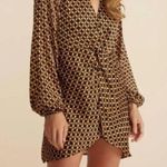 MINKPINK NWT Revolve  Valentina Long Sleeve Mini Dress Size Medium Photo 3