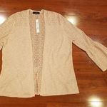 August Silk 🛍 Cover Sweater Muave Bell Sleeve XL Photo 0