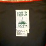 VTG Hairston Roberson Ropa American Beaded Wester Black Denim Vest Size L Photo 2
