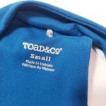 Toad & Co Blue Racerback Outdoor Dress with Pocket Shelf Bra Sleeveless Photo 8