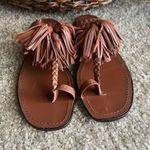 J.Crew braided tassel leather thong sandal 7 Photo 4