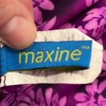 Maxine women’s floral one piece swim suit size 12. Purple Photo 6