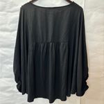 Oddi 3 XL  black top with embroidery, dolman sleeve, new with tags Photo 8