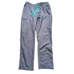 FIGS Womens Yola Skinny Scrub Pants Graphite Gray Small P Nurse Medical Workwear Photo 1