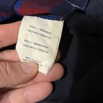 L'Agence  “Denise” Multicolor Plaid High Low Button Front Top, Large Photo 3