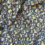 Festive Cotton Mini Dress – Flower Field Size XS Photo 9
