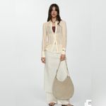 Mango  CROCHET SHIRT Photo 1