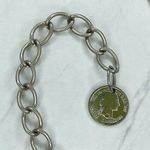 Silver Tone George Washington Coin Belly Body Chain Link Belt Size XS Small S Photo 3