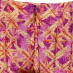 Peace Love World  Women Tiered Maxi Skirt S Abstract Boho Cottage Resort Festival Photo 3