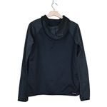 Nike  Womens S Therma Fit Just Do It Black Yellow Oversized Pullover Hoodie Photo 1