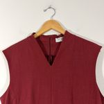 MM.LaFleur M.M. Lafleur Aditi 2.0 Brick Red Sheath Professional Dress Size 14 Photo 3