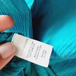 Echo beaded neck guaze swim coverup size small Photo 6