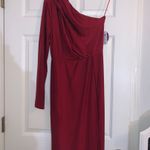 Windsor Annalise Red Formal Prom One Shoulder Dress Photo 1