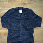 Abercrombie & Fitch Blue Cardigan Sweater Medium Photo 0