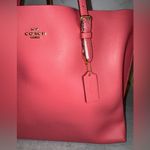 Coach MOLLIE Tote Pink Watermelon Color Large Shoulder Handbag NWT $428 Photo 12