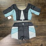 Free People Movement NWT FP Movement Charcoal Heather 2-Piece Set Photo 3