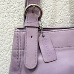 Coach Rare Vintage 4157 Lilac Lavender Soho Buckle Shoulder Bag Photo 13