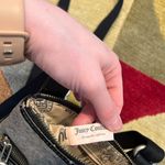 Juicy Couture Y2K Vintage Retro Grey Velvet Crossbody Bag Purse See All Pics Photo 9