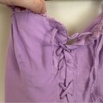 Urban Outfitters  | Goodie Lace Up Bustier Purple Ruffled Camisole Top Small Photo 3