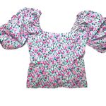 Lilly Pulitzer Bitsy Top – Hottie Dottie Print Blouse – Size 8 Photo 1