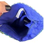 Christophe Sauvat Neiman Marcus Domi Suzani Beaded Tassel Crossbody Purse Blue Photo 3