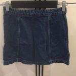 Topshop  tall button front denim skirt us 6 Photo 1