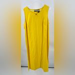 M.H.M Woman (Melissa Harper) 2 piece linen cotton blend maxi dress size 18W Yellow Photo 3