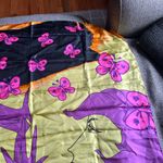 Vintage Andy Warhol Butterfly Print Scarf Photo 4