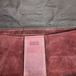 Coach Y2K  SIGNATURE SPECIAL EDITION 04 BURGUNDY SUEDE LEATHER 7066 SATCHEL PURSE Photo 3