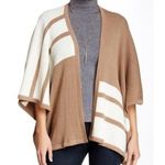 Brochu Walker  Alpaca City Poncho Cape Brown/Cream One Size Photo 0