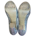 Miu Miu Silver Glitter Platform Heels Size 36.5 Pumps Photo 6