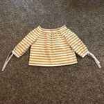 J.Crew  striped off the shoulder blouse Photo 1